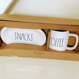 New Rae Dunn Coffee Snacks set